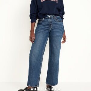 Extra High-Waisted Wide-Leg woman’s jeans